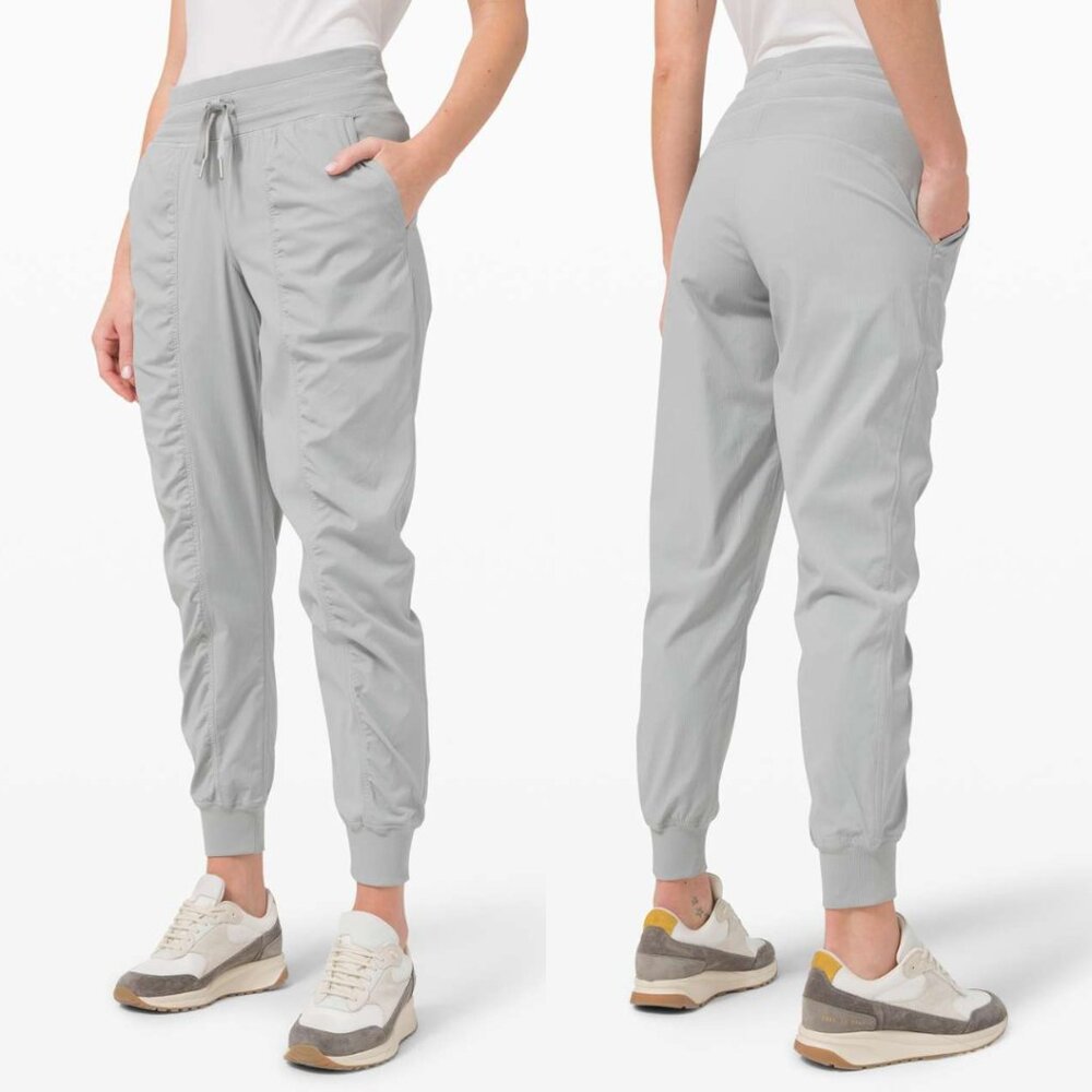 Lululemon Silver Drop‎ Dance Studio Jogger Pants Athleisure Size 4